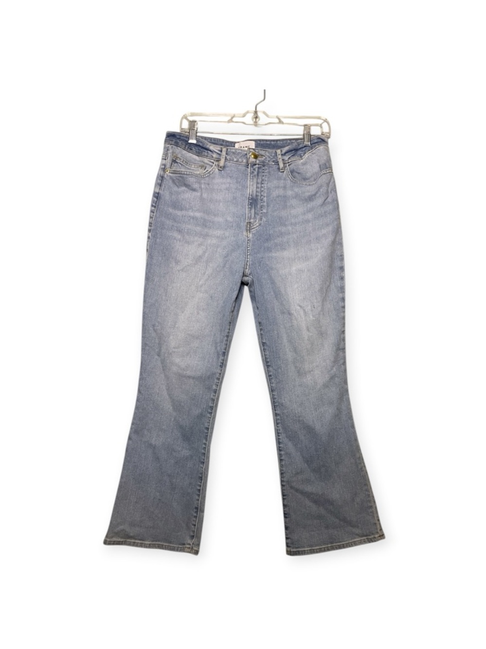 Women’s Frame bootcut light wash jeans, size 30